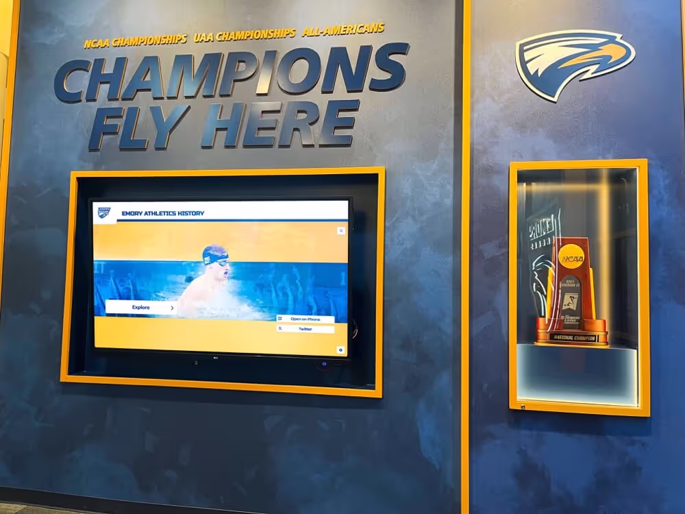 Emory University Digital Recognition Display
