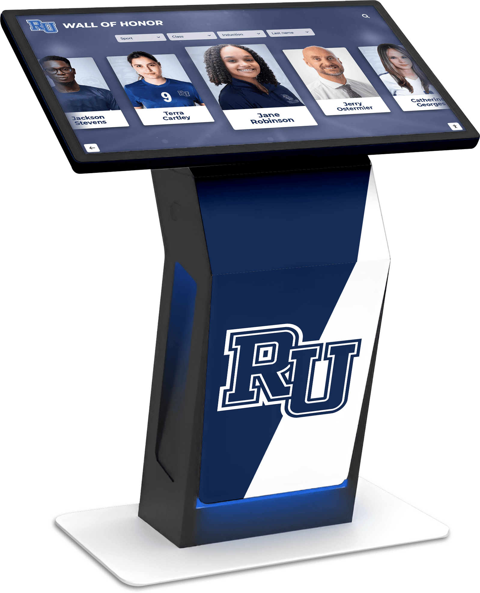 Secure touchscreen kiosk software deployment