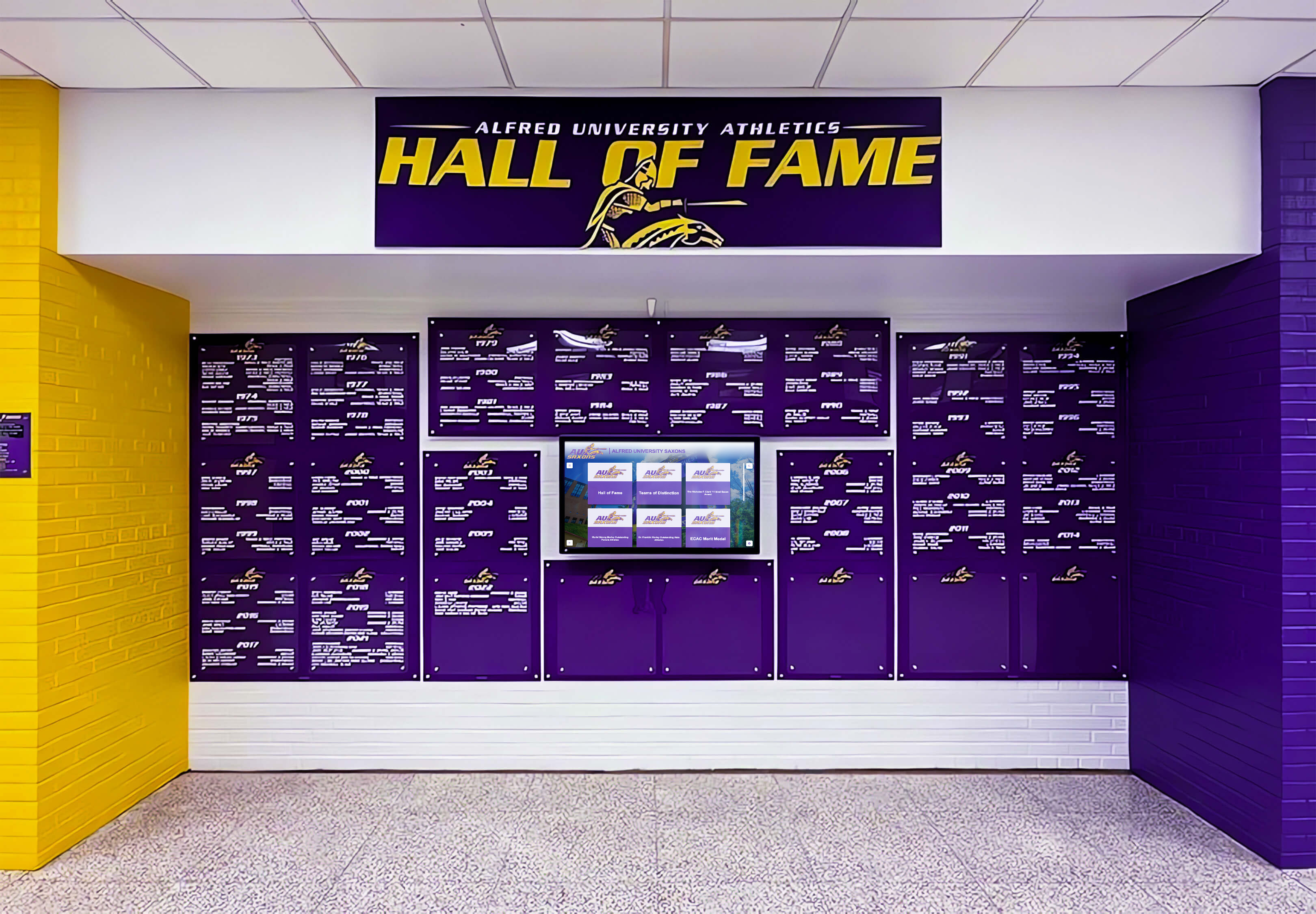 All-State athletes honored on athletics hall of fame display