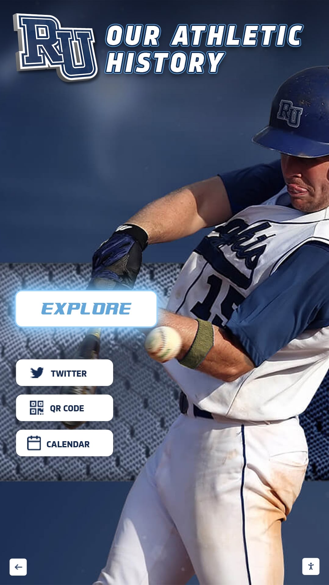 Baseball player athletic achievement highlight