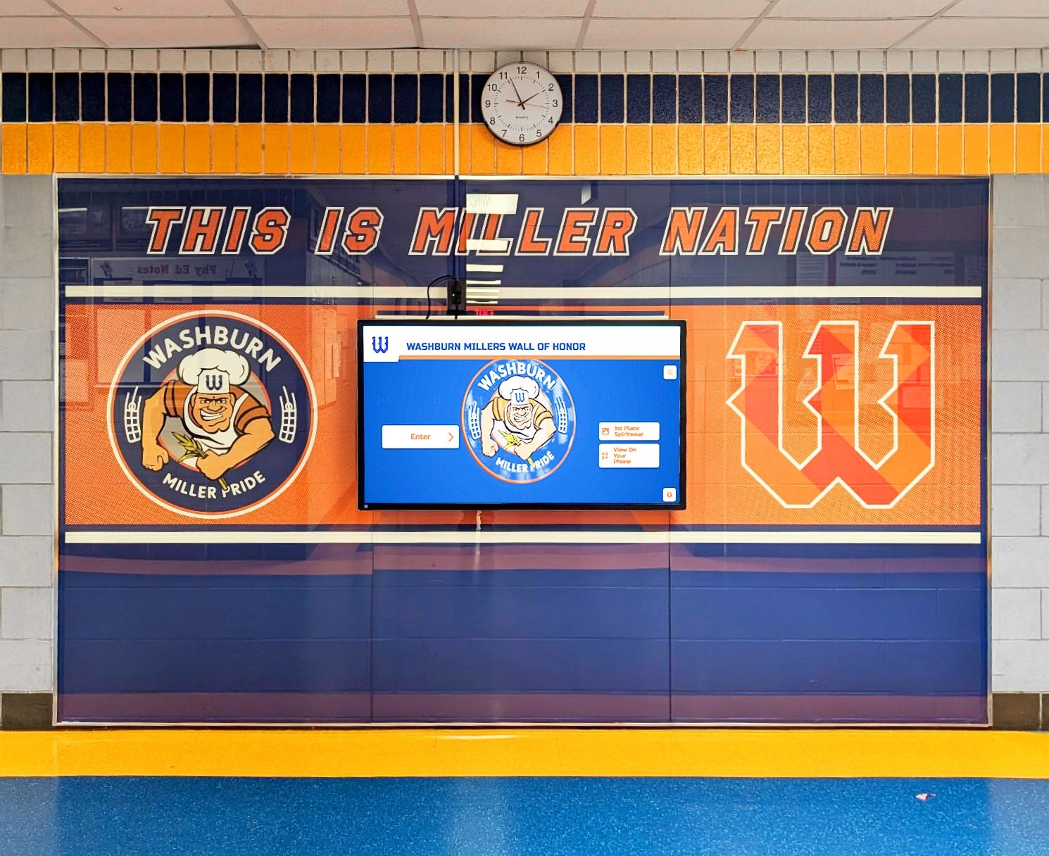 Digital military memorial wall displaying comprehensive service member recognition